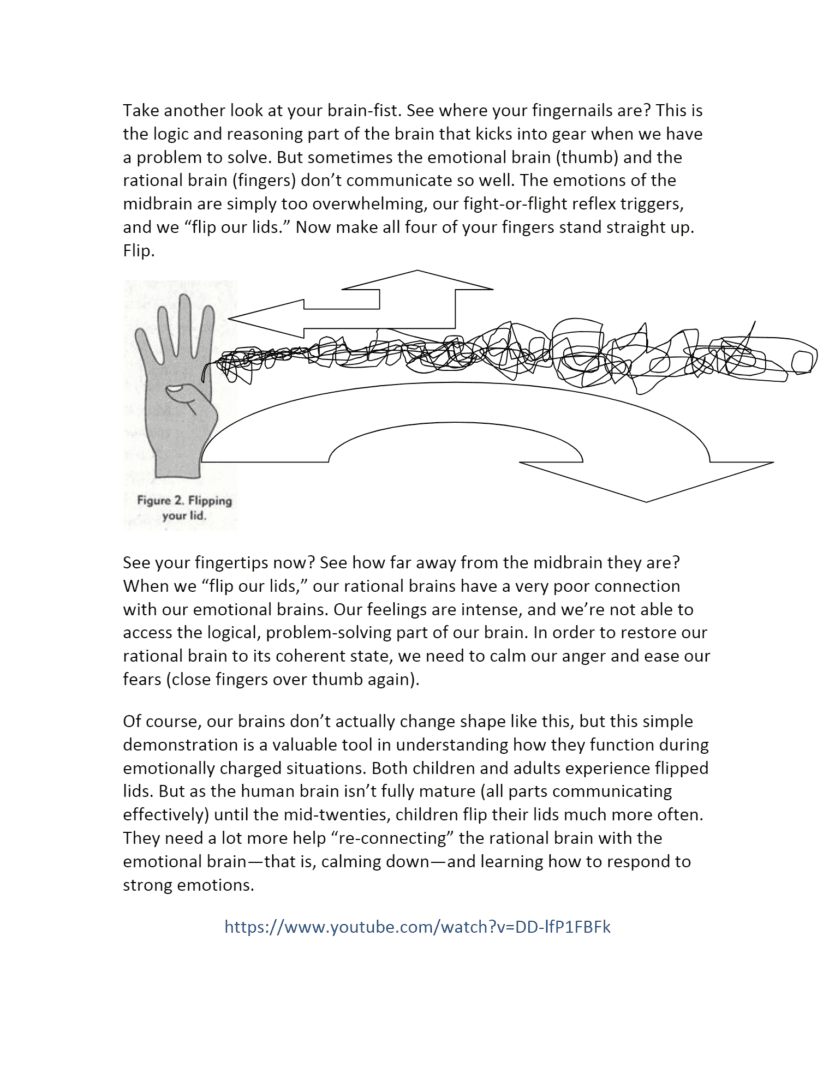 A hand with the palm facing up and a hand with its fingers in front of it.